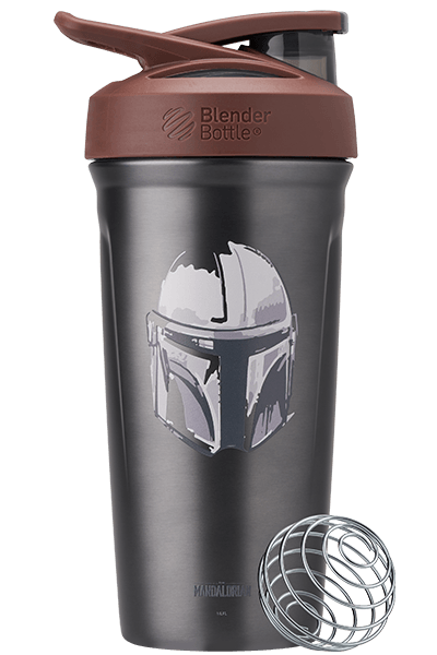 BlenderBottle - The Mandalorian - Strada Insulated Stainless Steel - Beskar | Color#Beskar